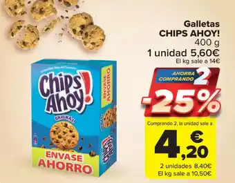 Carrefour Market CHIPS AHOY!  Galletas oferta