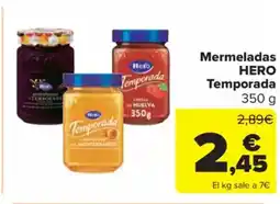 Carrefour Market HERO Mermeladas Temporada oferta