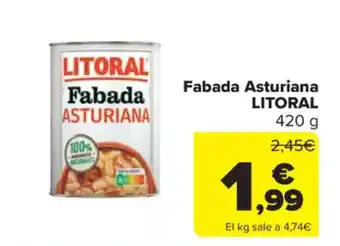 Carrefour Market LITORAL Fabada Asturiana oferta