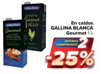 Carrefour Market GALLINA BLANCA En caldos Gourmet oferta