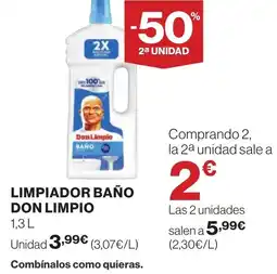 Supercor Limpiador baño don limpio oferta