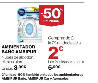 Supercor AMBIPUR Ambientador baño oferta