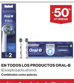 Supercor ORAL-B En todos los productos oferta