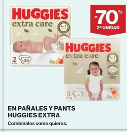 Supercor En pañales y pants huggies extra oferta