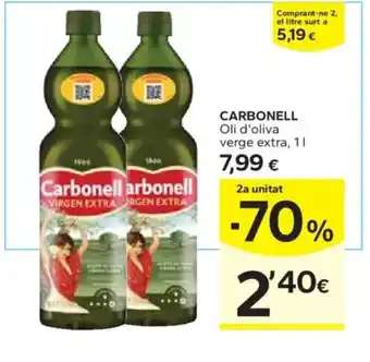 Caprabo CARBONELL Oli d'oliva verge extra oferta