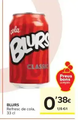 Caprabo BLURS Refresc de cola oferta