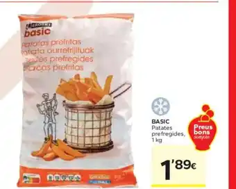 Caprabo BASIC Patates prefregides oferta