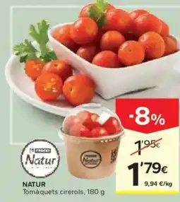 Caprabo NATUR Tomàquets cirerols oferta