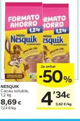 Caprabo NESQUIK Cacau soluble oferta