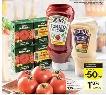 Caprabo HEINZ Quetxup oferta