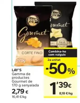 Caprabo LAY'S Gamma de productes oferta