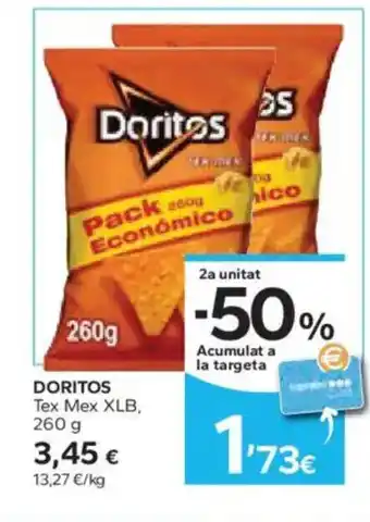 Caprabo DORITOS Tex Mex XLB oferta