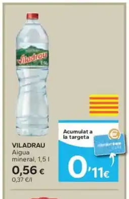 Caprabo VILADRAU Aigua mineral oferta