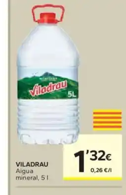 Caprabo VILADRAU Aigua mineral oferta