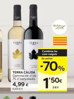 Caprabo TERRA CALIDA Gamma de vi oferta