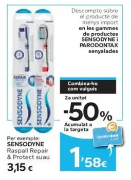 Caprabo SENSODYNE Raspall Repair & Protect suau oferta