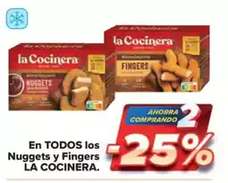 Carrefour Market En todos los nuggets y fingers la cocinera. oferta