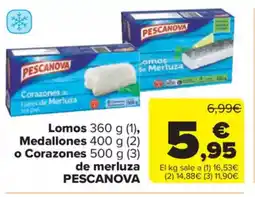 Carrefour Market PESCANOVA Lomos oferta