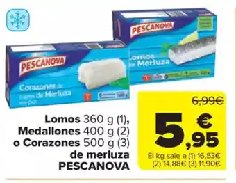 Carrefour Market PESCANOVA Lomos oferta