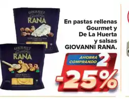 Carrefour Market En pastas rellenas Gourmet y De La Huerta oferta