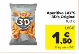 Carrefour Market LAY'S Aperitivo 3D's Original oferta