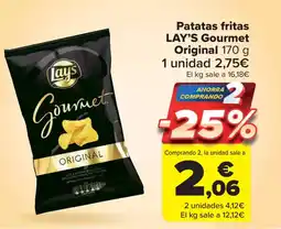 Carrefour Market LAY'S Patatas fritas Gourmet oferta