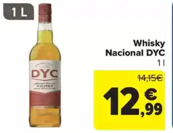 Carrefour Market DYC Whisky Nacional oferta