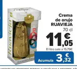 Carrefour Market RUAVIEJA70 Crema de orujo oferta