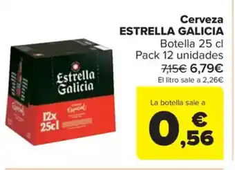 Carrefour Market ESTRELLA GALICIA Cerveza oferta