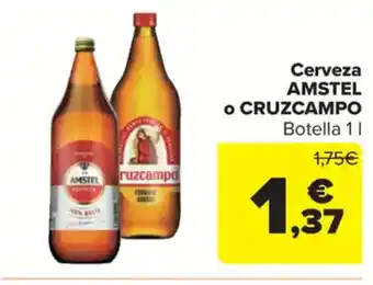 Carrefour Market AMSTEL CRUZCAMPO Cerveza oferta