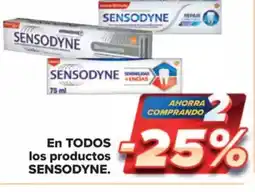 Carrefour Market SENSODYNE En Todos los productos oferta