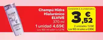 Carrefour Market ELVIVE Champú Hidra Hialurónico oferta