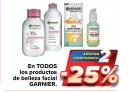 Carrefour Market GARNIER En TODOS los productos de belleza facial oferta