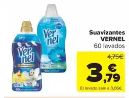 Carrefour Market VERNEL Suavizantes oferta