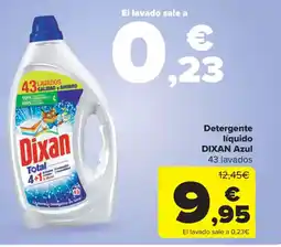 Carrefour Market DIXAN Detergente líquido Azul oferta