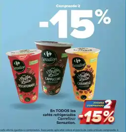 Carrefour Market En TODOS los cafés refrigerados Carrefour Sensation. oferta