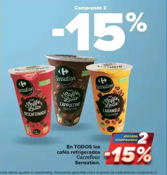 Carrefour Market En TODOS los cafés refrigerados Carrefour Sensation. oferta