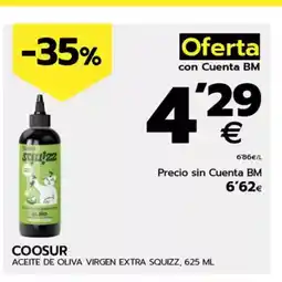 BM Supermercados COOSUR Aceite de oliva virgen extra squizz oferta