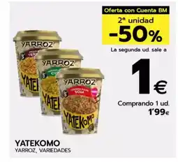 BM Supermercados Yarroz, variedades oferta