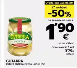 BM Supermercados GUTARRA Patata entera extra oferta