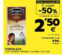 BM Supermercados FORTALEZA Café grandes orígenes colombia oferta