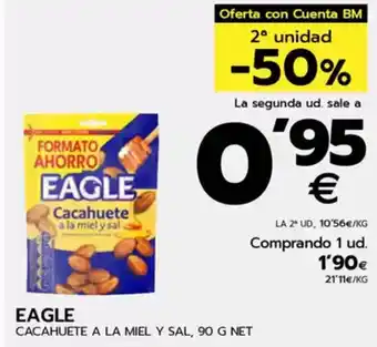 BM Supermercados EAGLE Cacahuete a la miel y sal oferta