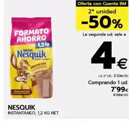 BM Supermercados NESQUIK instantáneo oferta