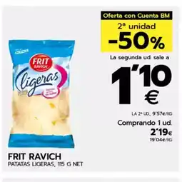 BM Supermercados FRIT RAVICH Patatas ligeras oferta