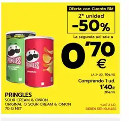 BM Supermercados Sour cream & onion original o sour cream & onion oferta