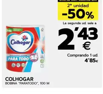 BM Supermercados COLHOGAR Bobina paratodo oferta