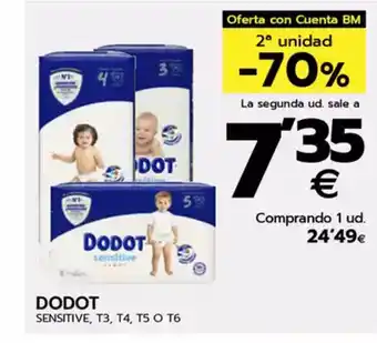 BM Supermercados DODOT Sensitive oferta