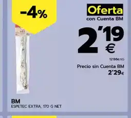 BM Supermercados BM Espetec extra oferta