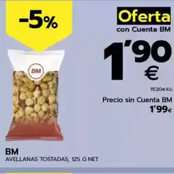 BM Supermercados BM Avellanas tostadas oferta