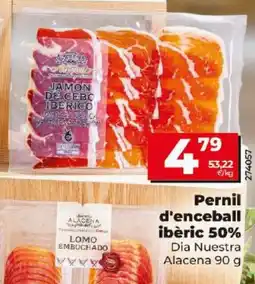 Dia Pernil d'enceball ibèric 50% oferta